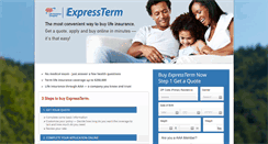 Desktop Screenshot of expresslifeins.com